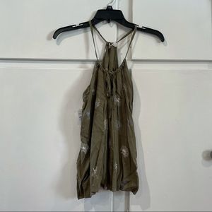 NWT Melrose & Market olive green tank